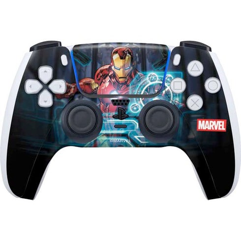 Marvel Iron Man New Armor PS5 Controller Skin